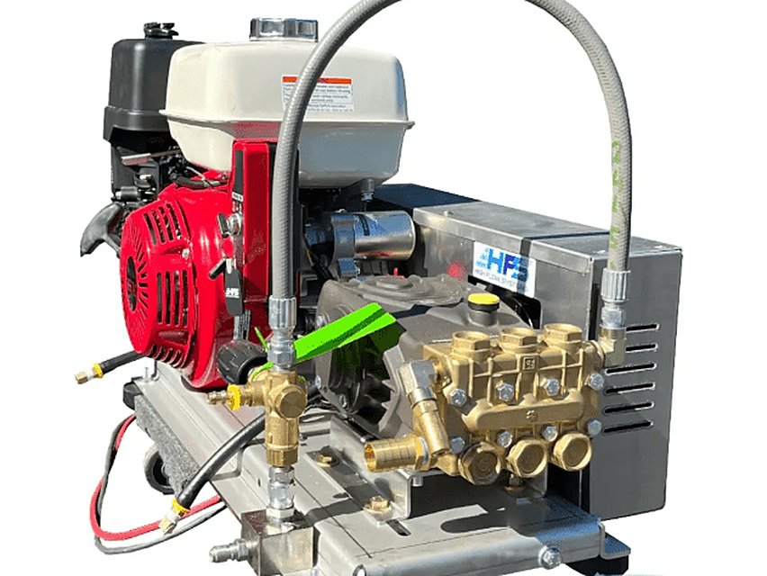 BE 643HD Hot Water Pressure Washer 3000 PSI 4.0 GPM Honda GX390 Engine