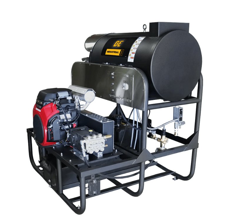 BE SE5815HIHZGP Hot Water Pressure Washer 3000 PSI 10 GPM Honda iGX800 Engine