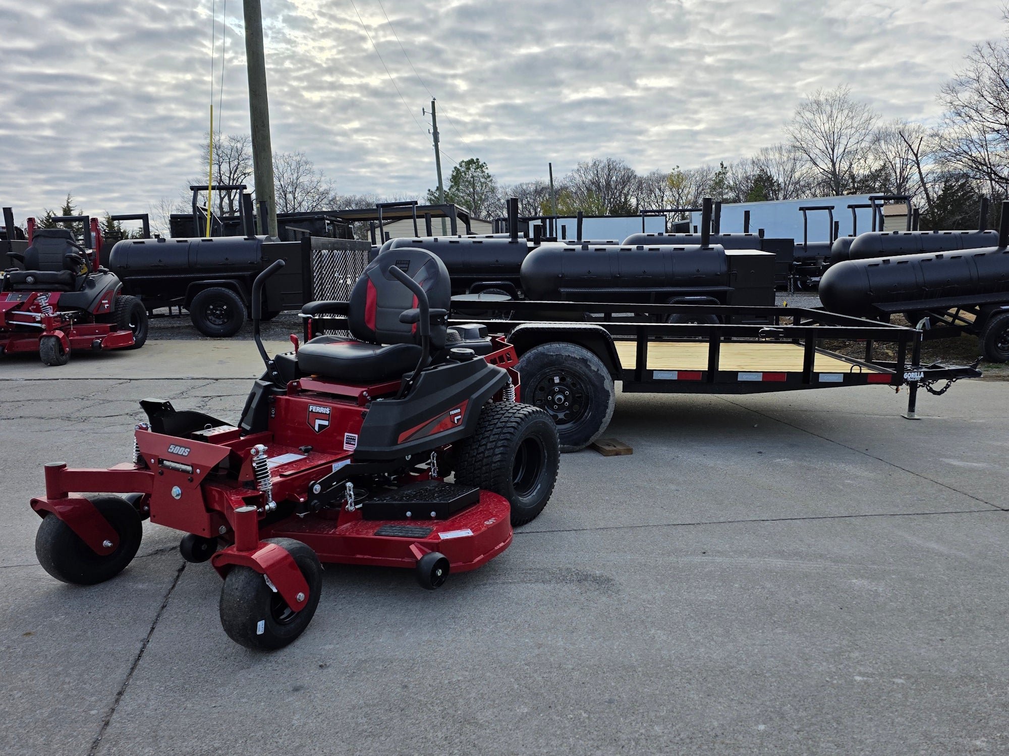 Ferris 5902103 61" 500S Zero Turn Mower Util Trailer Package