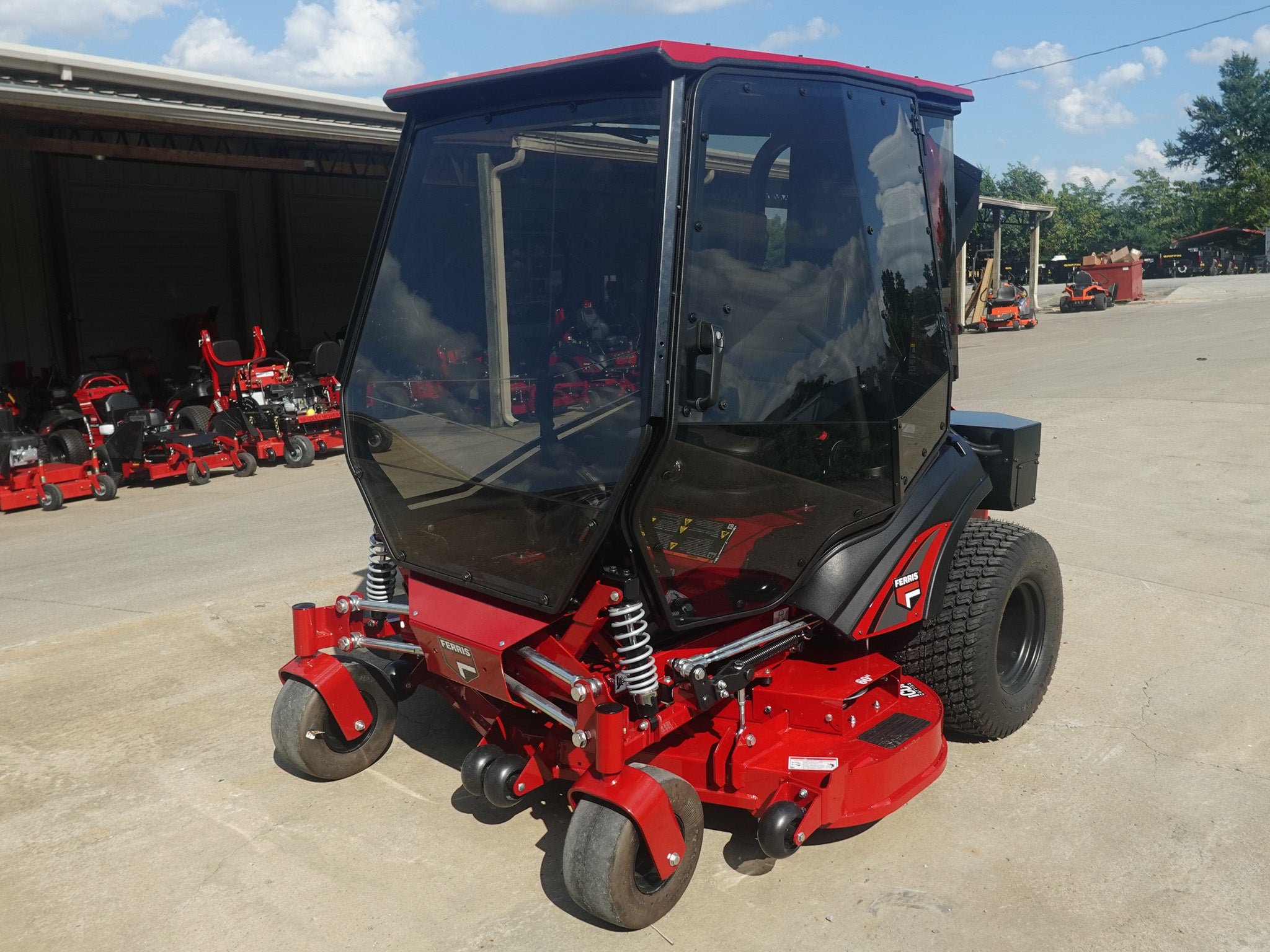 Ferris ISX3300 60" Zero Turn Mower with Curtis Premium Air-Conditioned Cab – Model 5902064