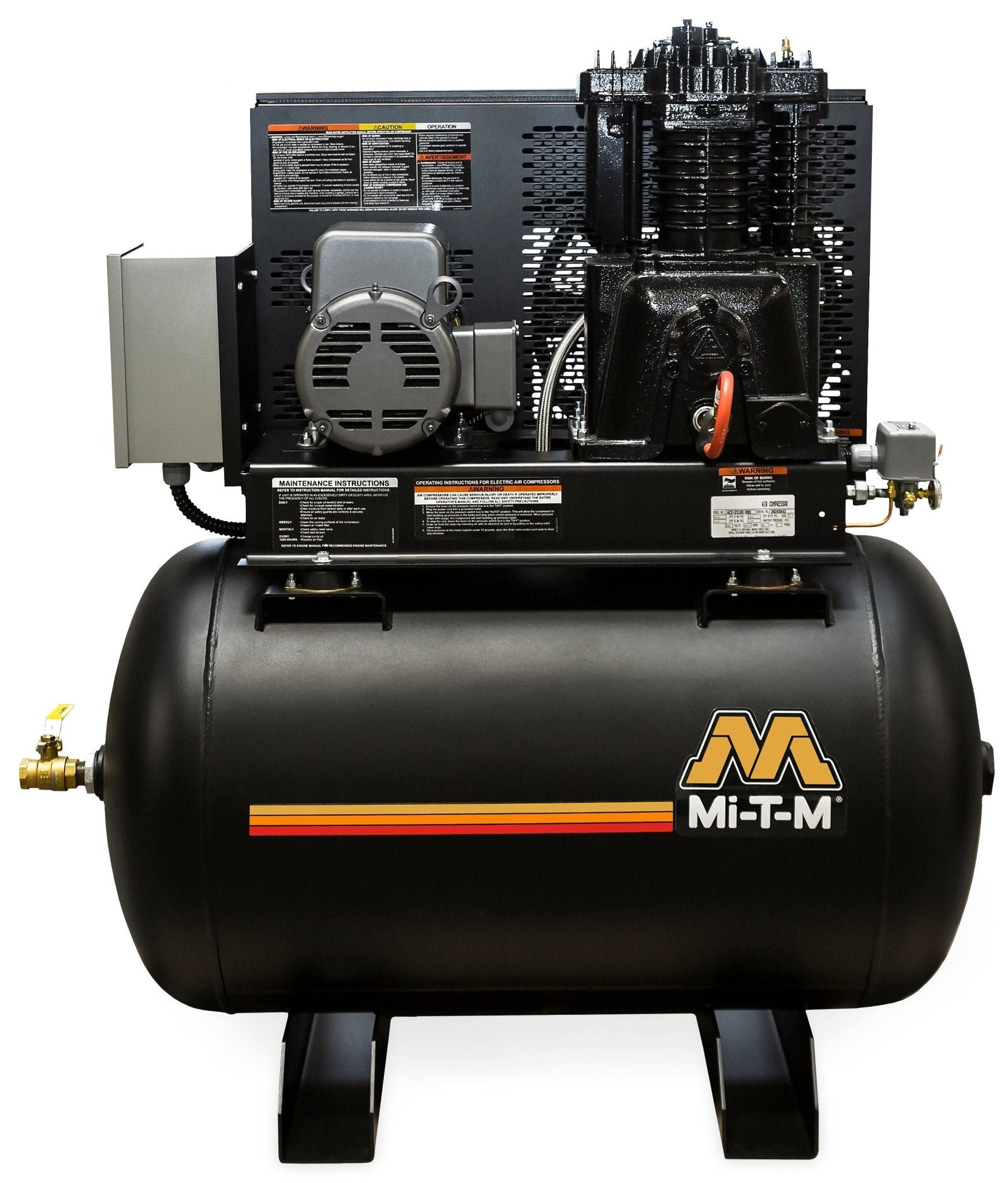 MI-T-M ACS-23305-80H 80-Gallon 5 HP 230V Air Compressor