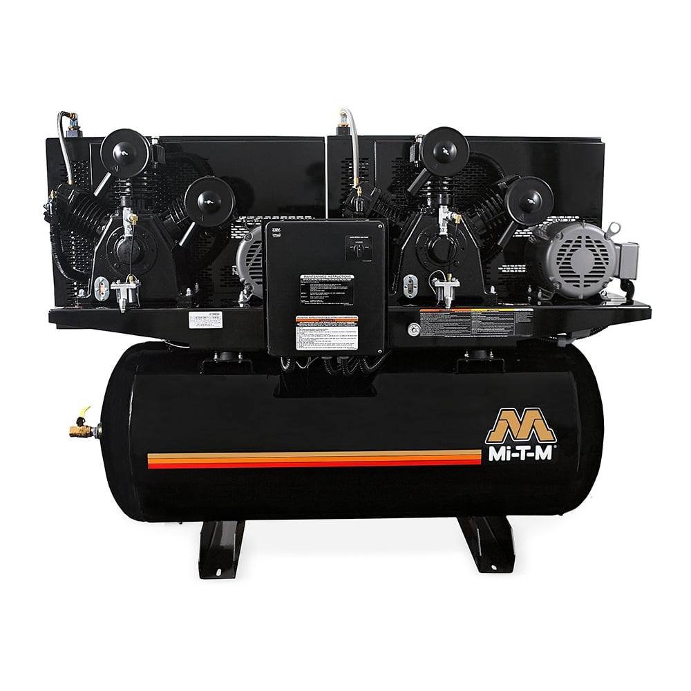 MI-T-M ADD-46310-120HM 120-Gallon 10 HP 460V Air Compressor