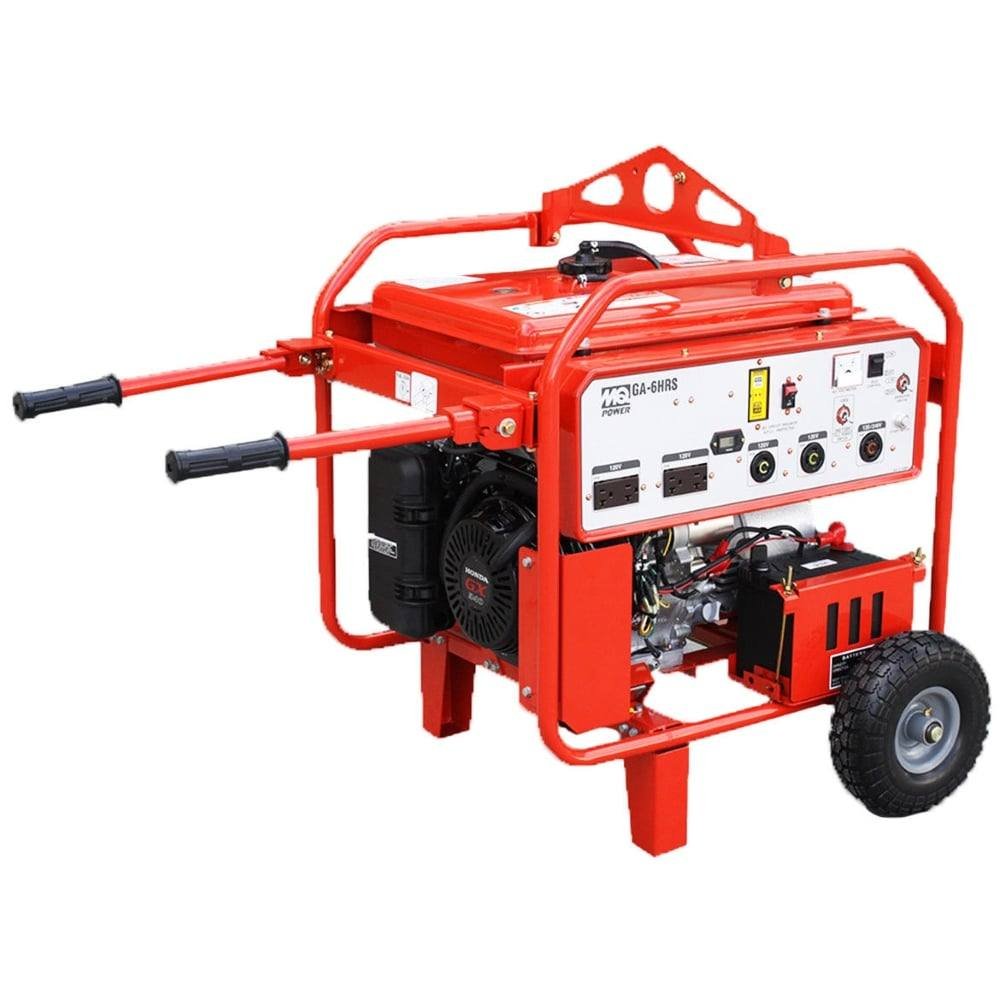 Multiquip GA6HRSNC Portable Generator 6 kW Honda GX340 w/ Elec