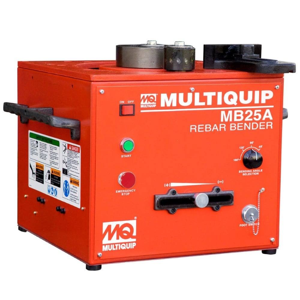 Multiquip MB25A Rebar Bender Bench Type 1" Grade 60