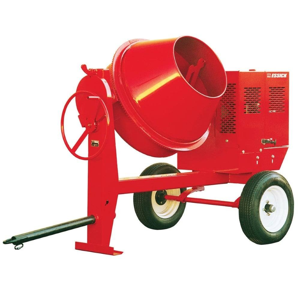 Multiquip MC44SE Concrete Mixer 1/2 HP 115V 1-Phase 4 Cubic Feet Steel Drum