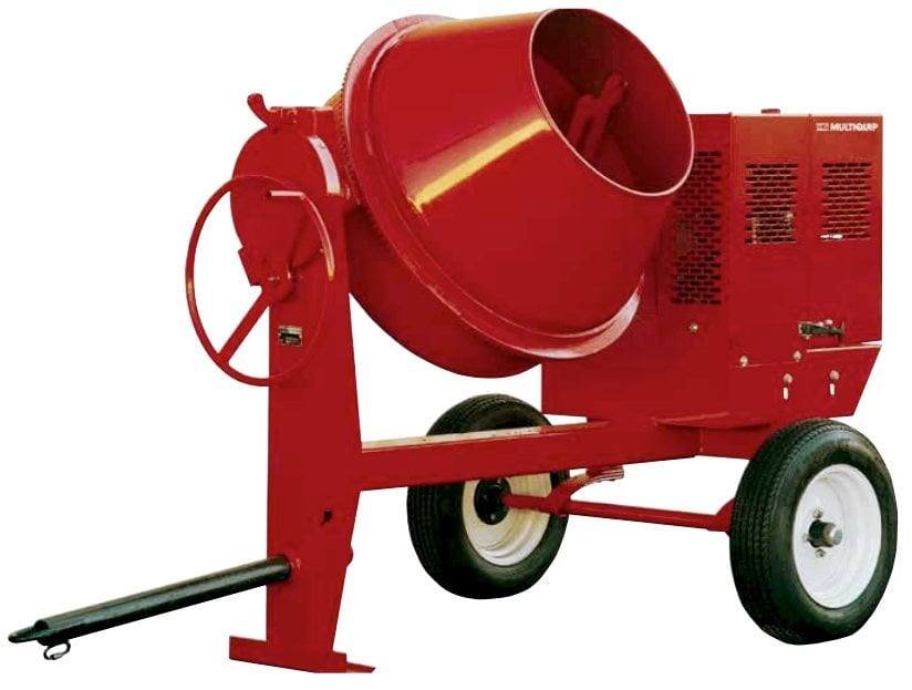 Multiquip MC64SH5 Steel Drum Concrete Mixer Honda GX160