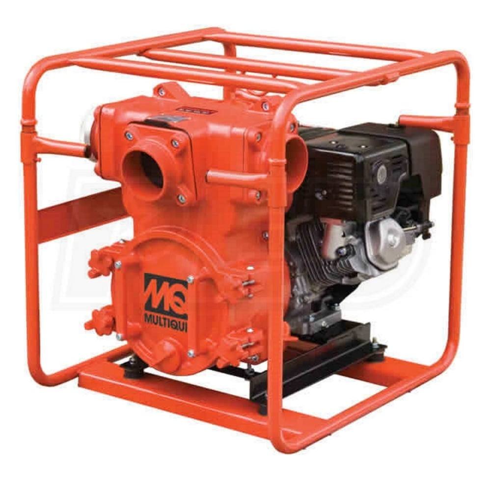 Multiquip QP4TK Industrial Centrifugal Trash Pump 9.5 HP Kubota Engine