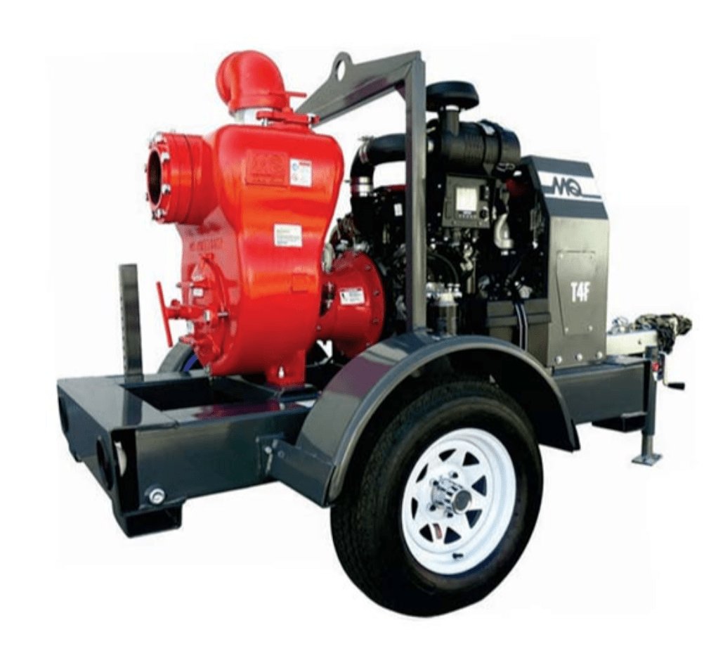 Multiquip TRLR600B Trailer Assembly Kit For MQ600T Water Pumps