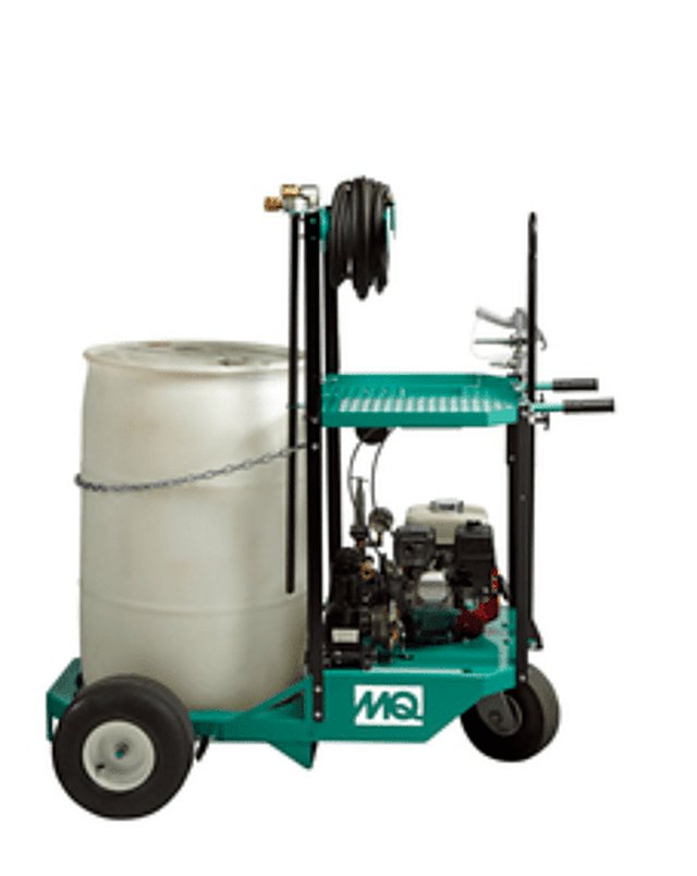 Multiquip WSC55 Spray Cart with Complete Compressor and Pump