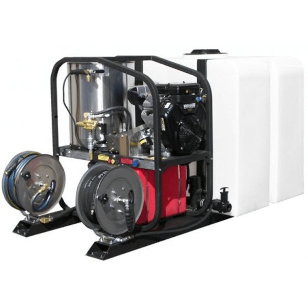Pressure-Pro T185TWH/SK40004HH 4000 PSI Skid Mount Hot-Water Pressure Washer