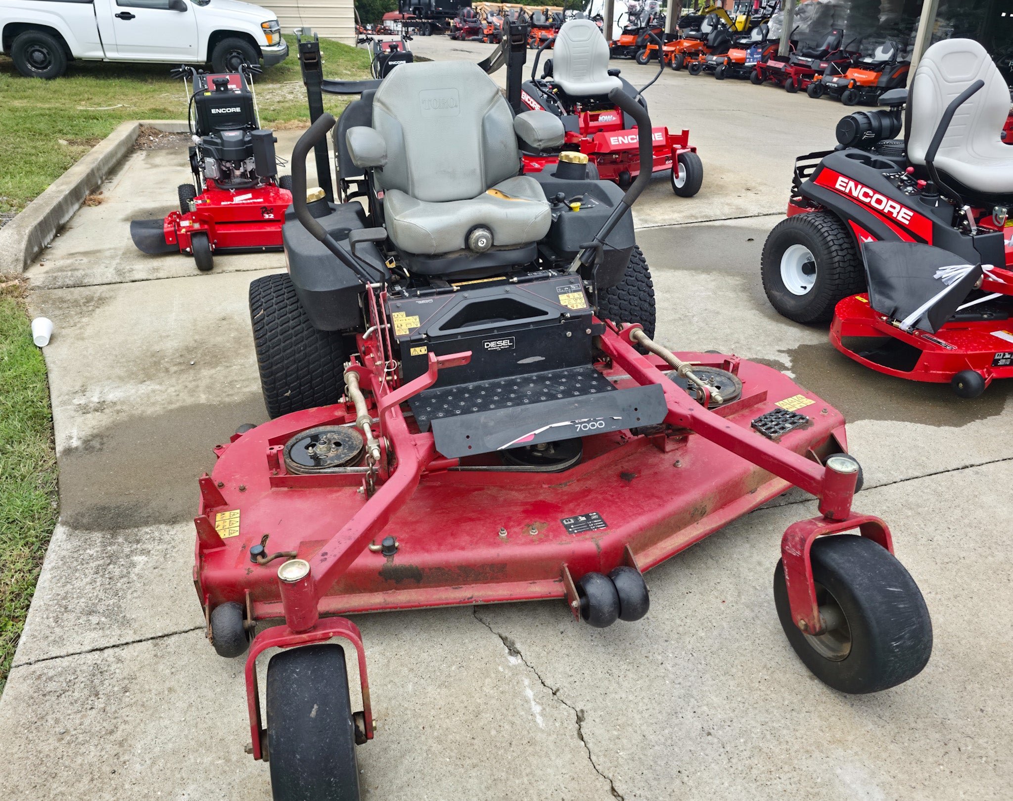 Used Toro Zero Turn Mower 74274 72" 25HP Kubota 918HRS